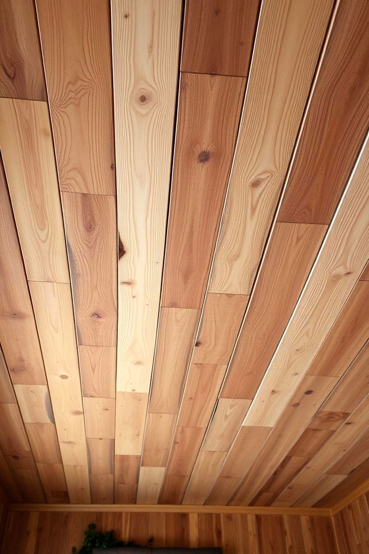 Reclaimed Plywood Aesthetics - 22 Plywood Ceiling Ideas