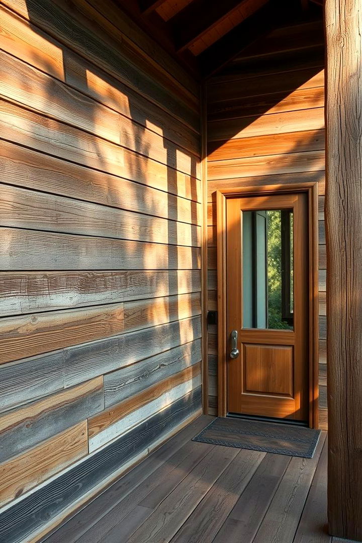 Reclaimed Siding - 22 Exterior House Siding Ideas