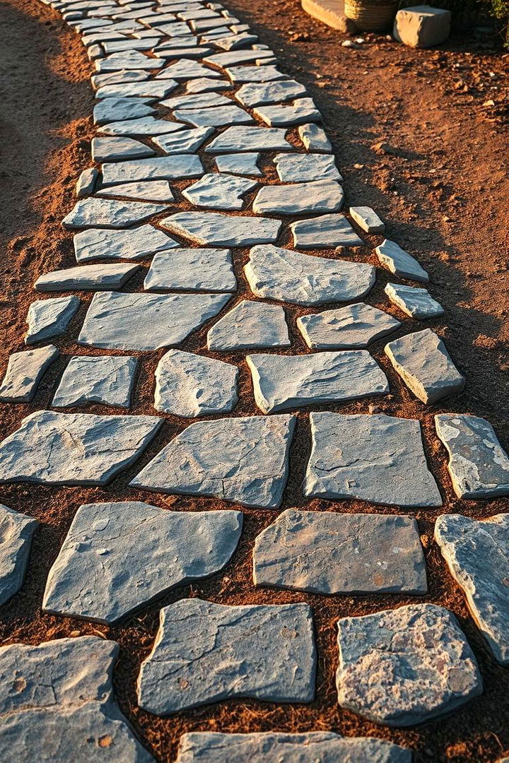 Reclaimed Stone Aesthetics - 22 Stone Walkway Ideas