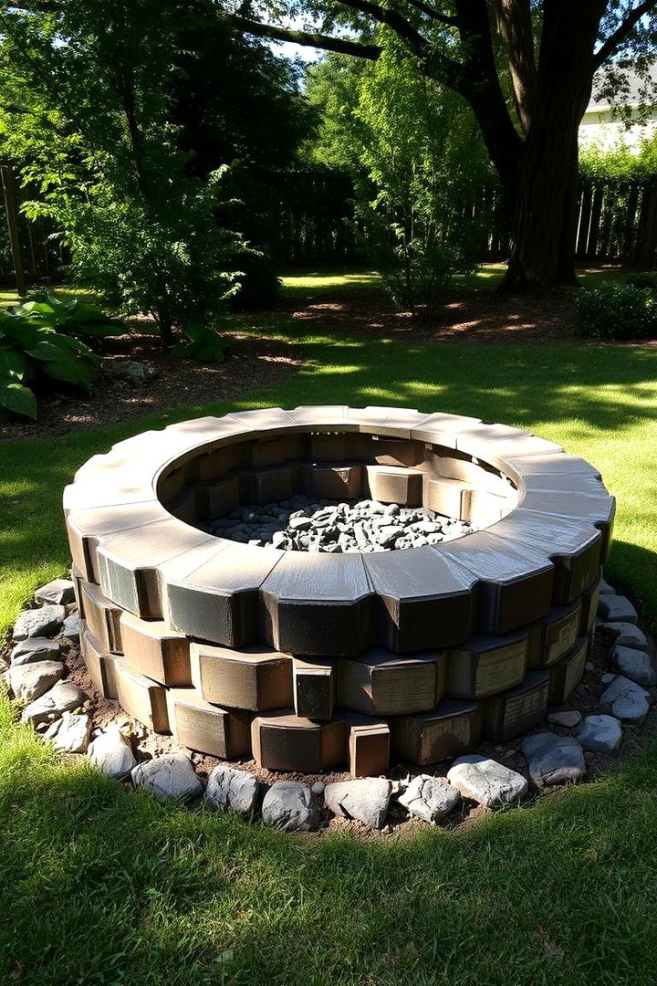 Reclaimed Truck Rim Eco Pit - 22 Truck Rim Fire Pit Ideas