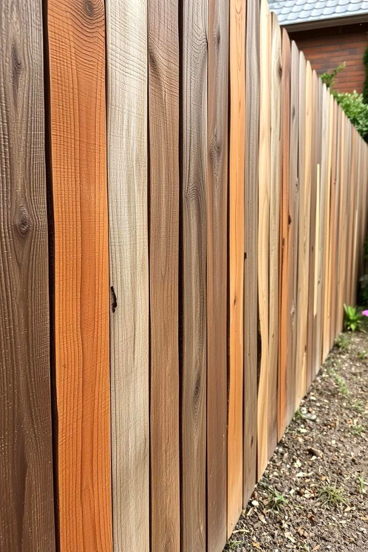 Reclaimed Wood Fence - 22 Backyard Fence Ideas