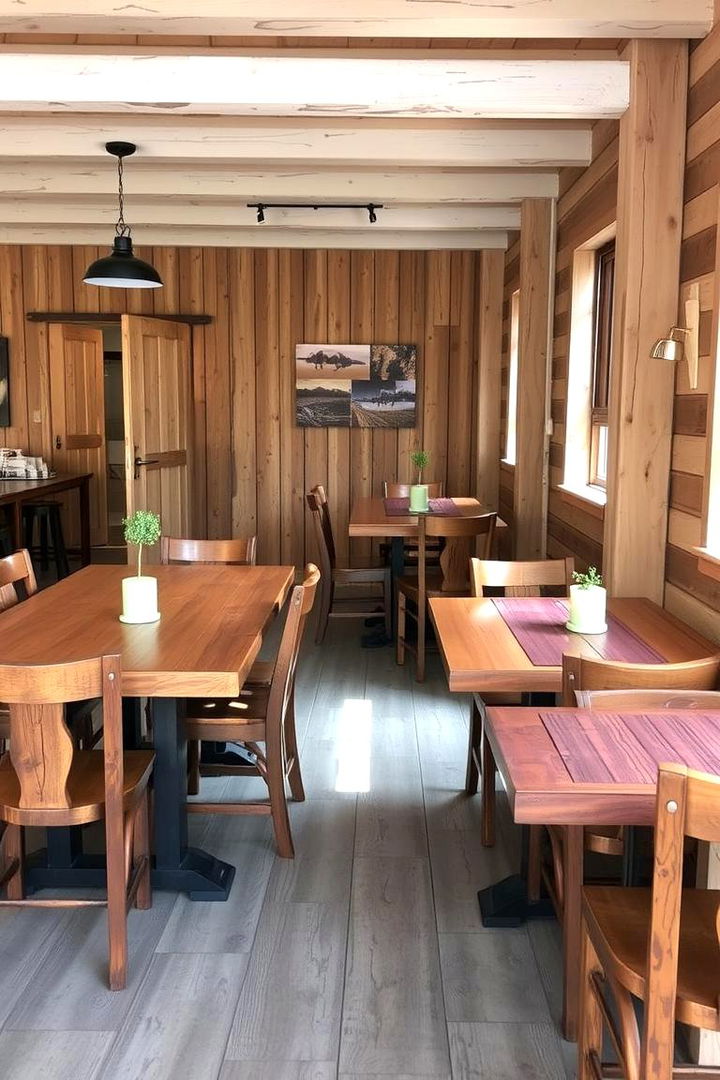 Reclaimed Wood Furniture Style - 22 Primitive Kitchen Ideas