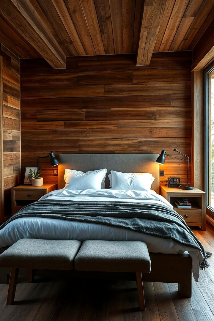 Reclaimed Wood Innovation - 22 Hipster Bedroom Ideas