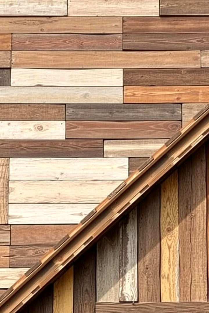 Reclaimed Wood Roof - 22 Front Porch Roof Ideas