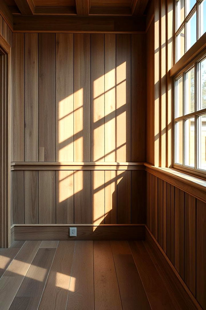 Reclaimed Wood Warmth - 22 Wainscoting Ideas