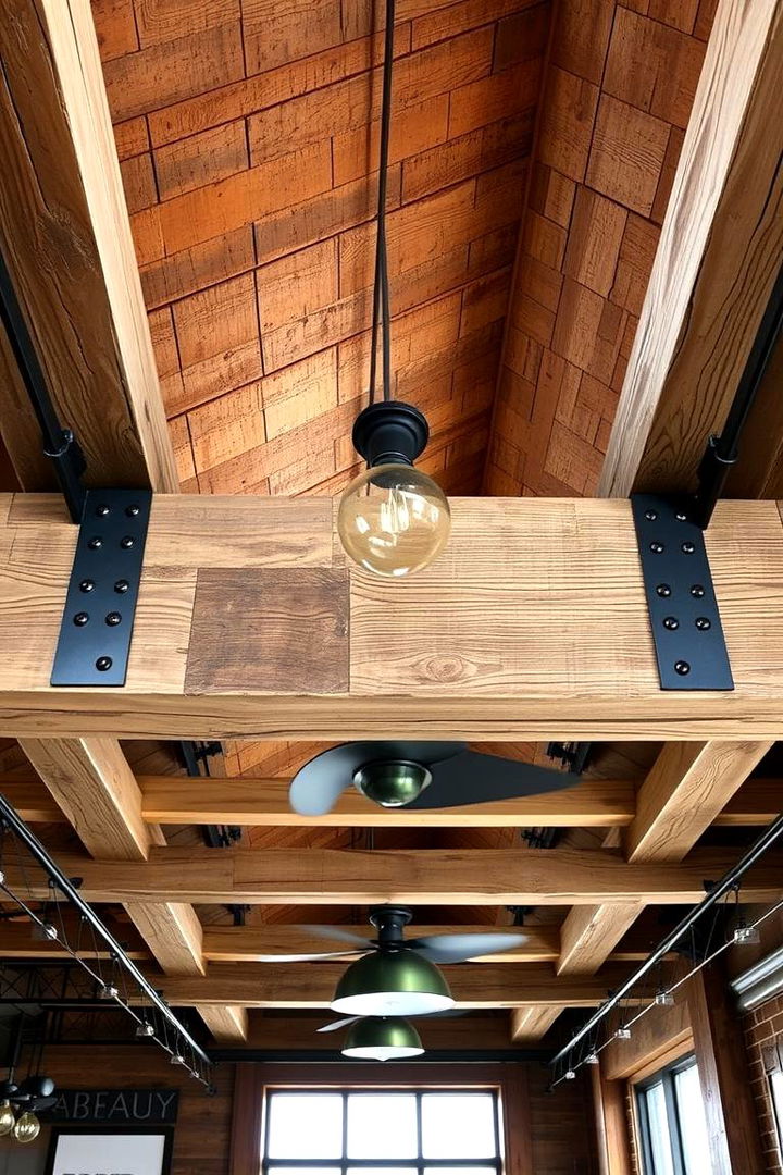 Reclaimed Wood and Metal Fusion - 22 Man Cave Gun Room Ideas