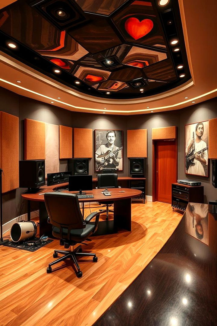 Recording Studio Inspired Room - 22 Guitar Room Ideas