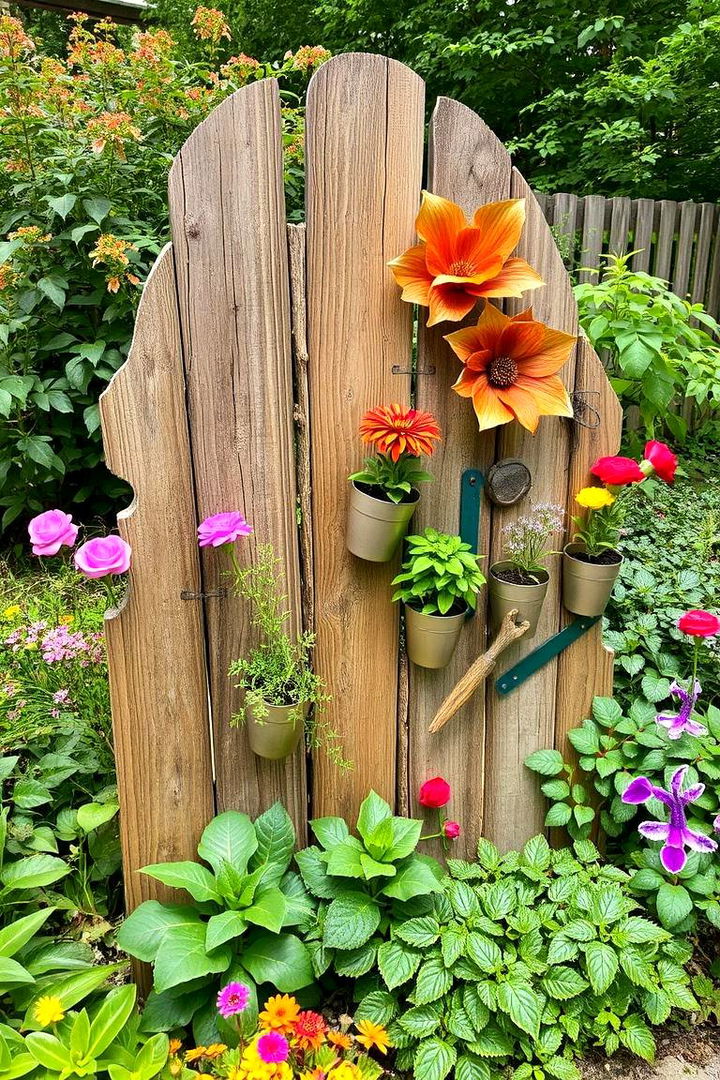 Recycled Art Installations - 22 Garden Art Ideas