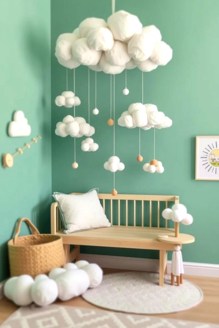 Recycled Cloud Crafts for Eco Friendly Delights - 22 Cloud Themed Nursery Ideas
