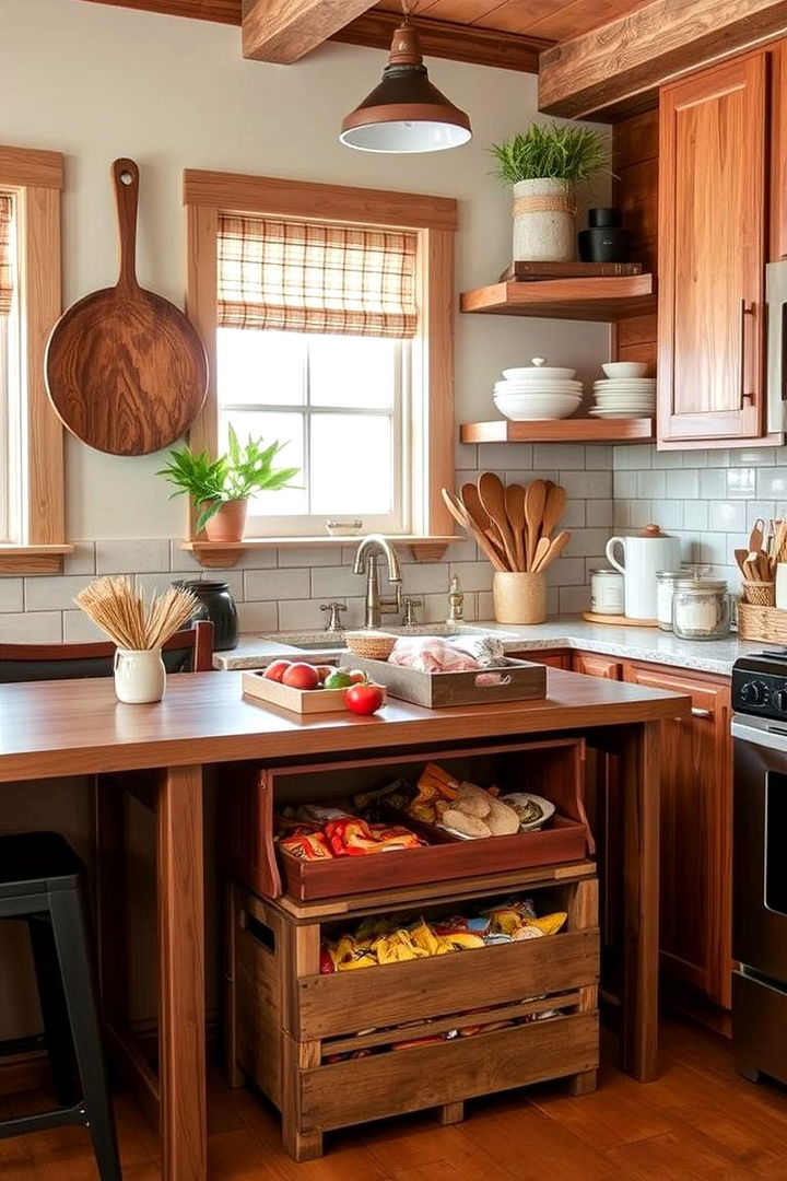 Recycled Crates - 22 Snack Storage Ideas