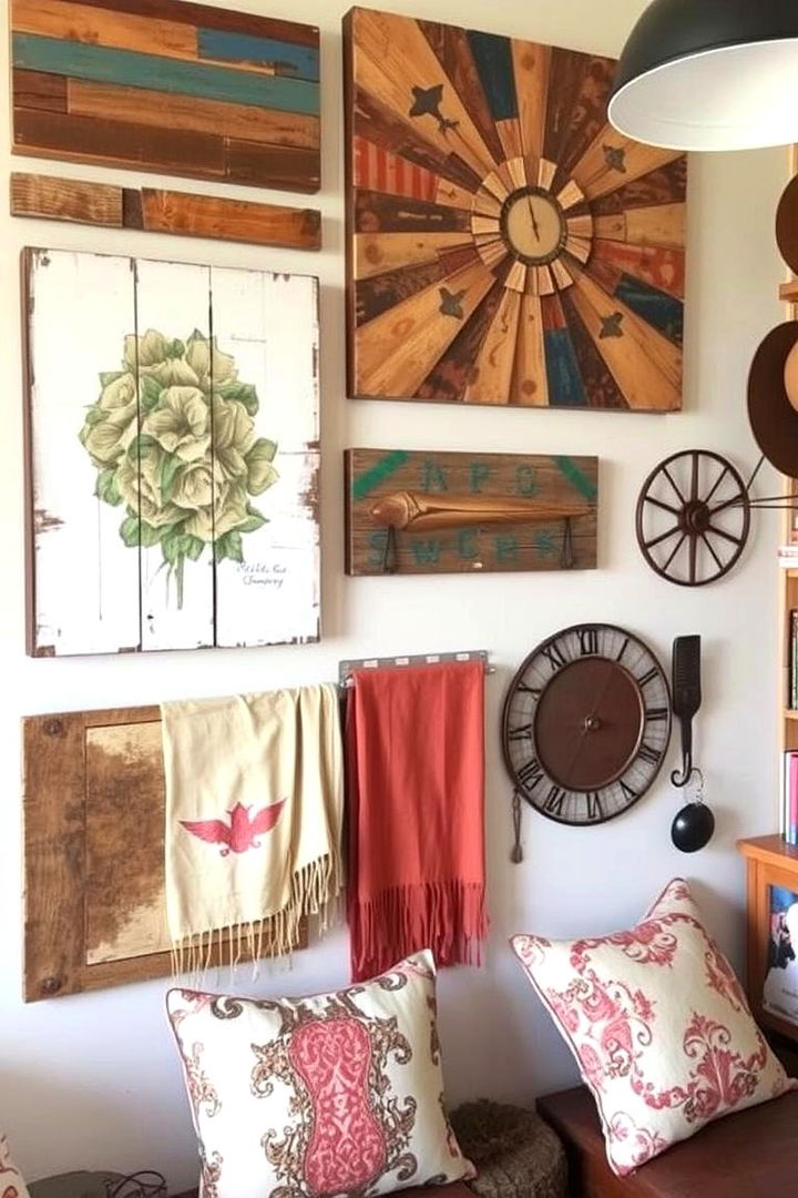 Recycled Decorative Elements - 22 Green Living Room Ideas