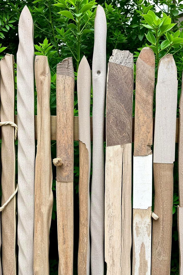 Recycled Material Dog Fence for Sustainability - 22 Dog Fence Ideas