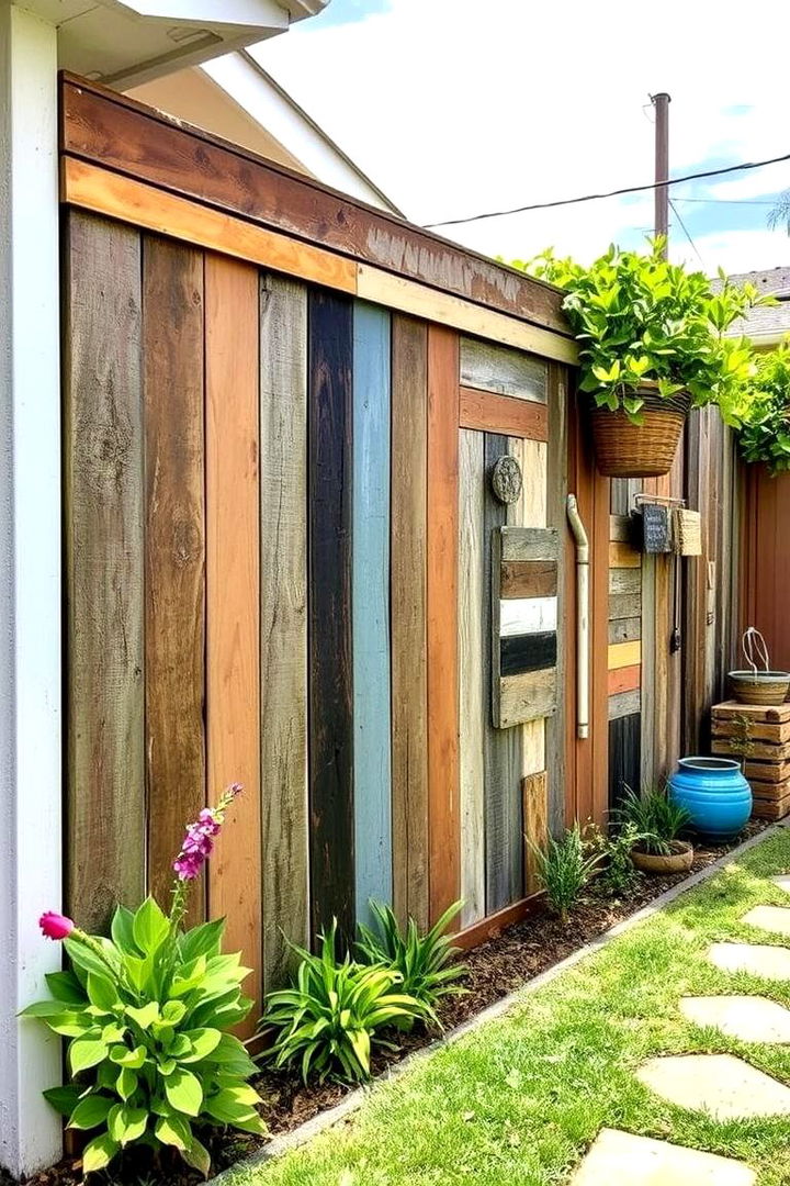 Recycled Material Privacy Screens for Eco Innovation - 22 Backyard Privacy Ideas