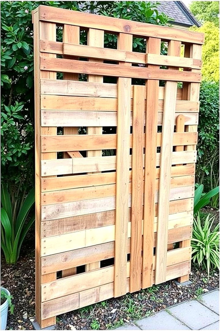 Recycled Pallet Screens - 22 Outdoor Privacy Screen Ideas