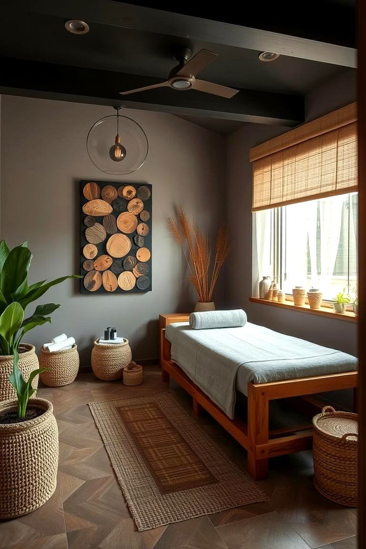 Recycled and Sustainable Decor Elements - 22 Spa Decor Ideas