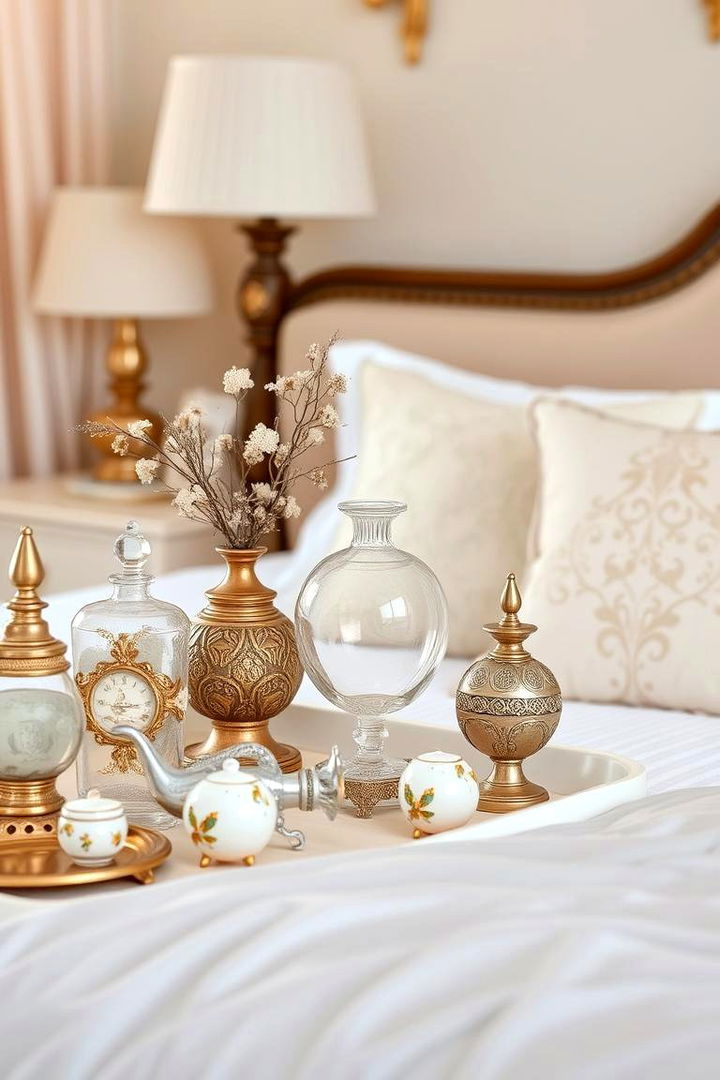 Refined Accessory Collections - 22 Grandmillennial Style Bedroom Ideas
