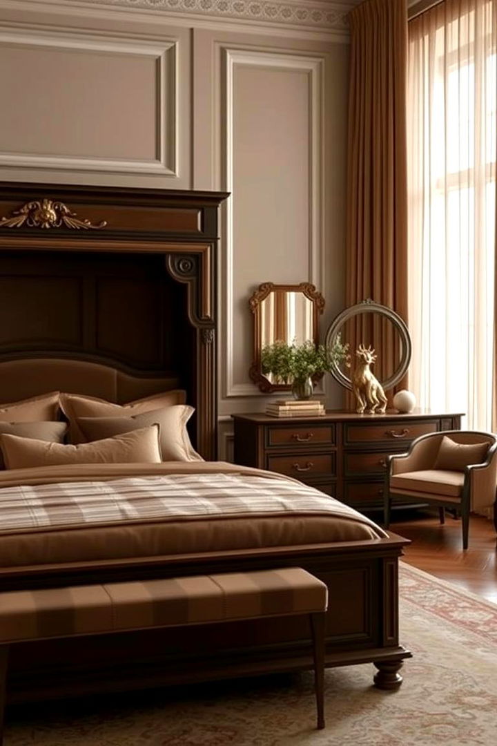 Refined Craftsmanship - 22 Khaki Bedroom Ideas