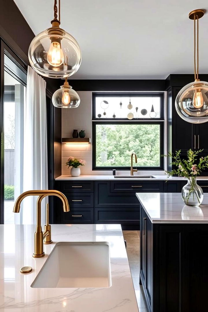Refined Details and Fixtures - 22 Modern Black Houses