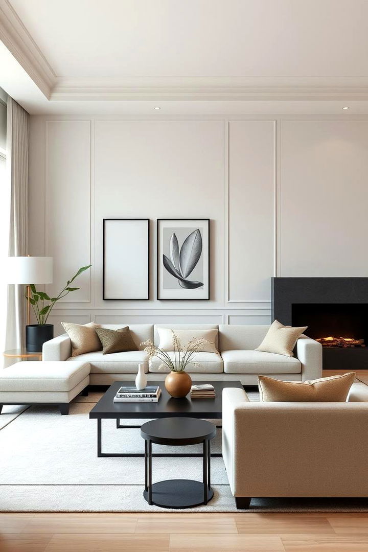 Refined Minimalism in Formal Design - 22 Formal Living Room Ideas