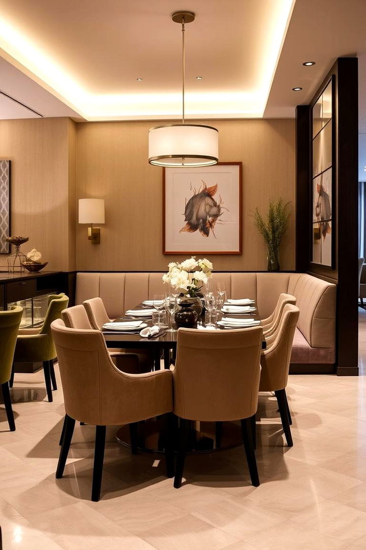 Refined Seating Options - 22 Formal Dining Room Ideas