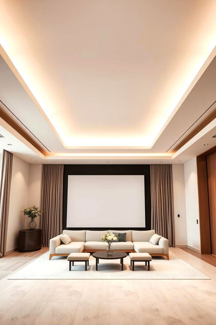 Refined Simplicity in Pop Ceilings - 22 Pop Ceiling Design Ideas