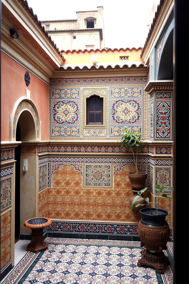 Refined Tile Patterns - 22 French Balcony Ideas