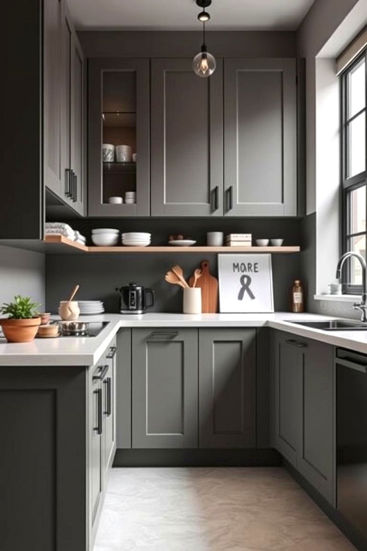 Refined Urban Simplicity - 22 Grey and White Kitchen Designs