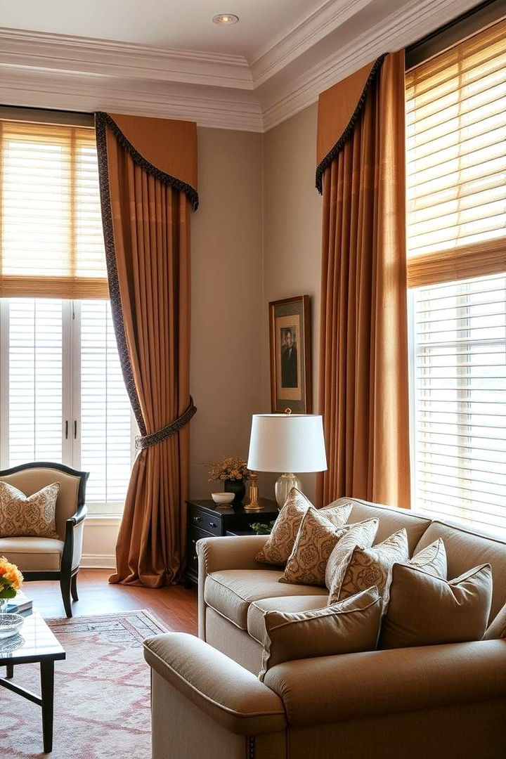 Refined Window Treatments - 22 Traditional Interior Design Ideas