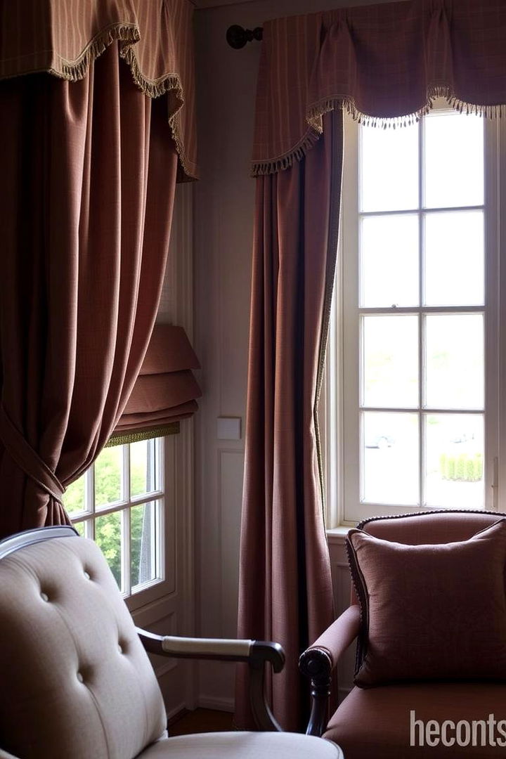 Refined Window Treatments - 22 French Bedroom Decor Ideas