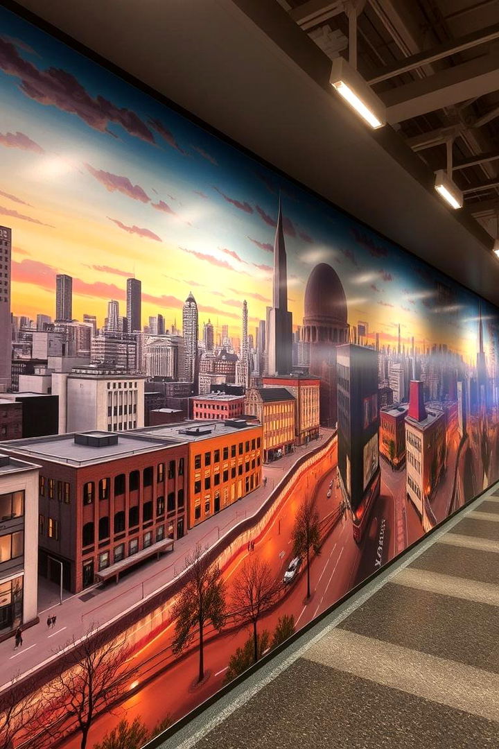 Reflecting Urban Landscapes - 22 Library Murals