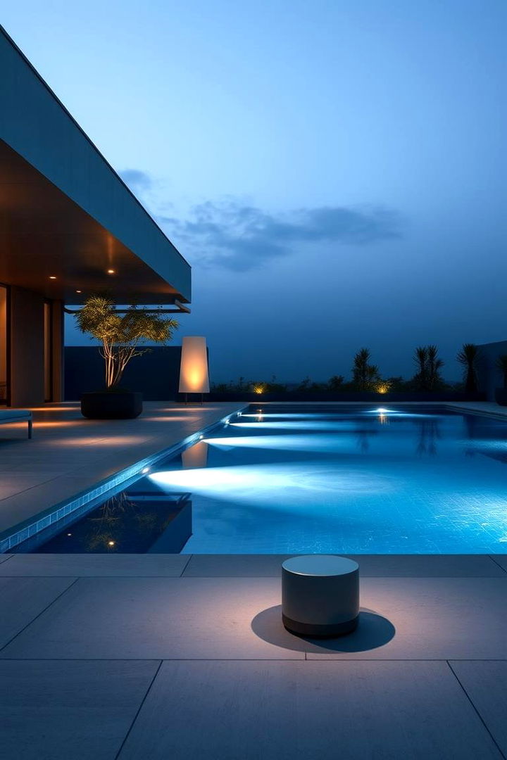 Reflection Enhancing Fixtures - 22 Pool Lighting Ideas