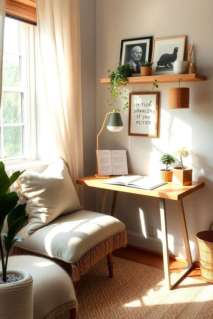 Reflection and Journaling Meditation Corner - 22 meditation room ideas