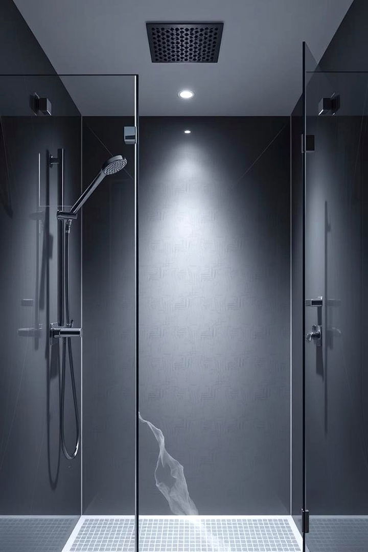 Reflective Finishing Touches - 22 Small Shower Ideas