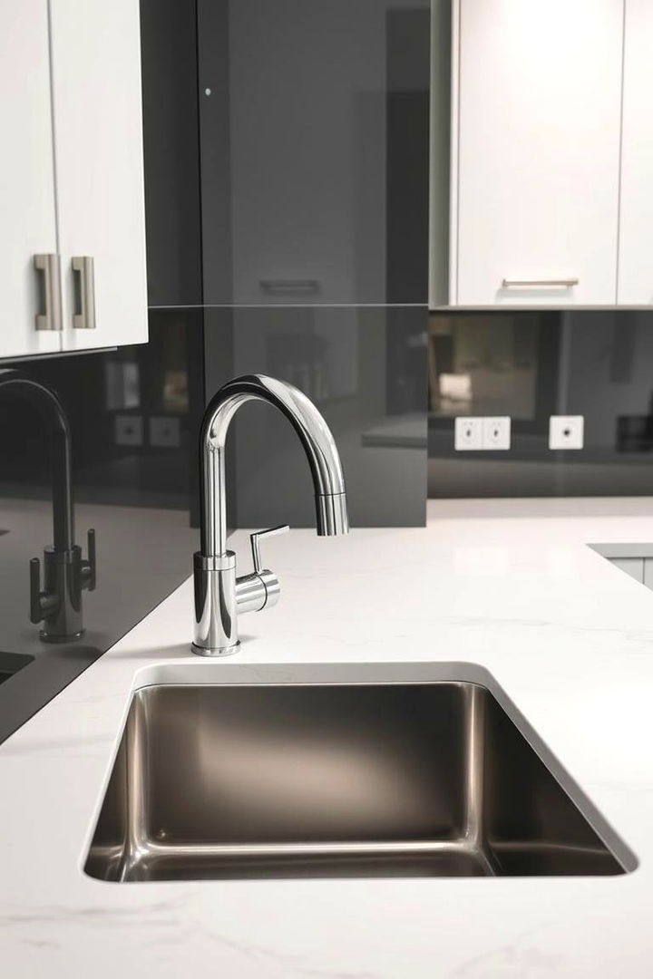 Reflective Fixtures for Enhanced Brightness - 22 Kitchen Sink Lighting Ideas