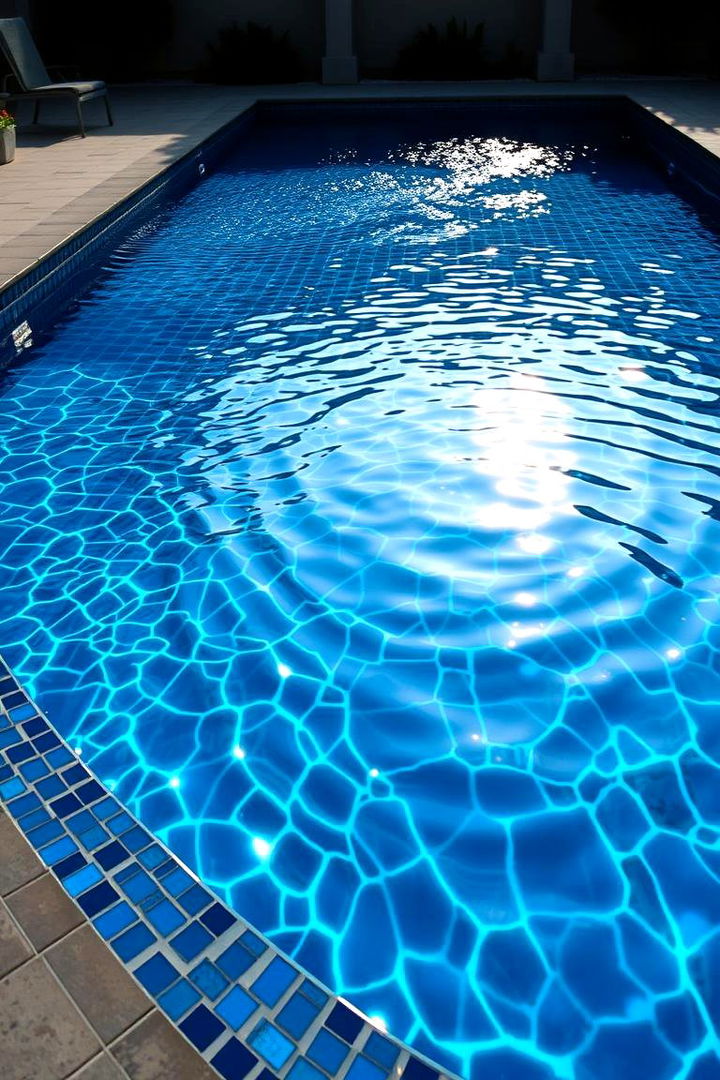 Reflective Mosaic Pool Designs - 22 Mosaic Garden Ideas
