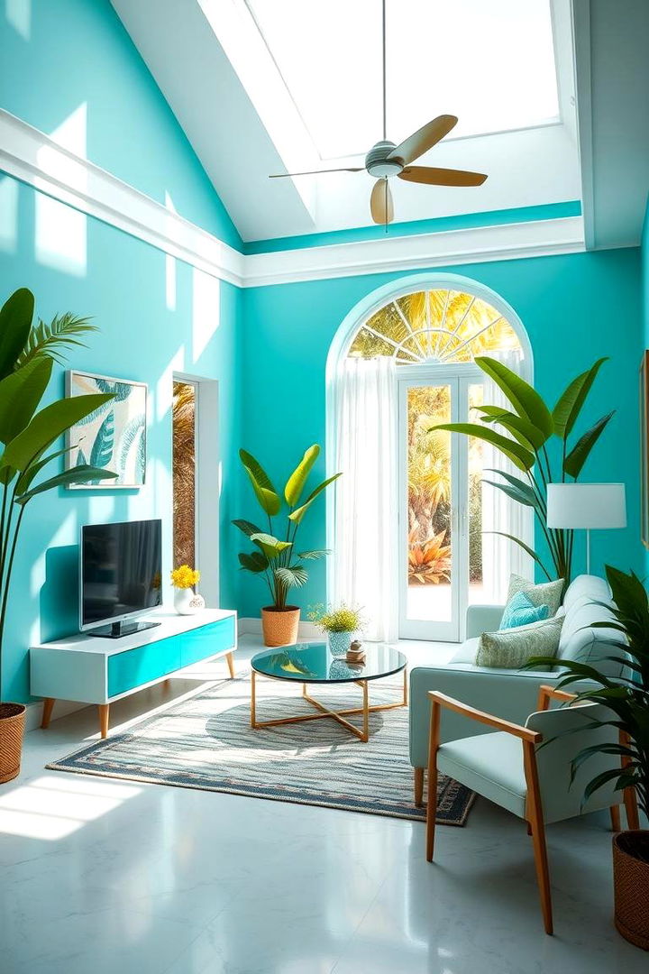 Refreshing Aqua - 22 Calming Paint Colors