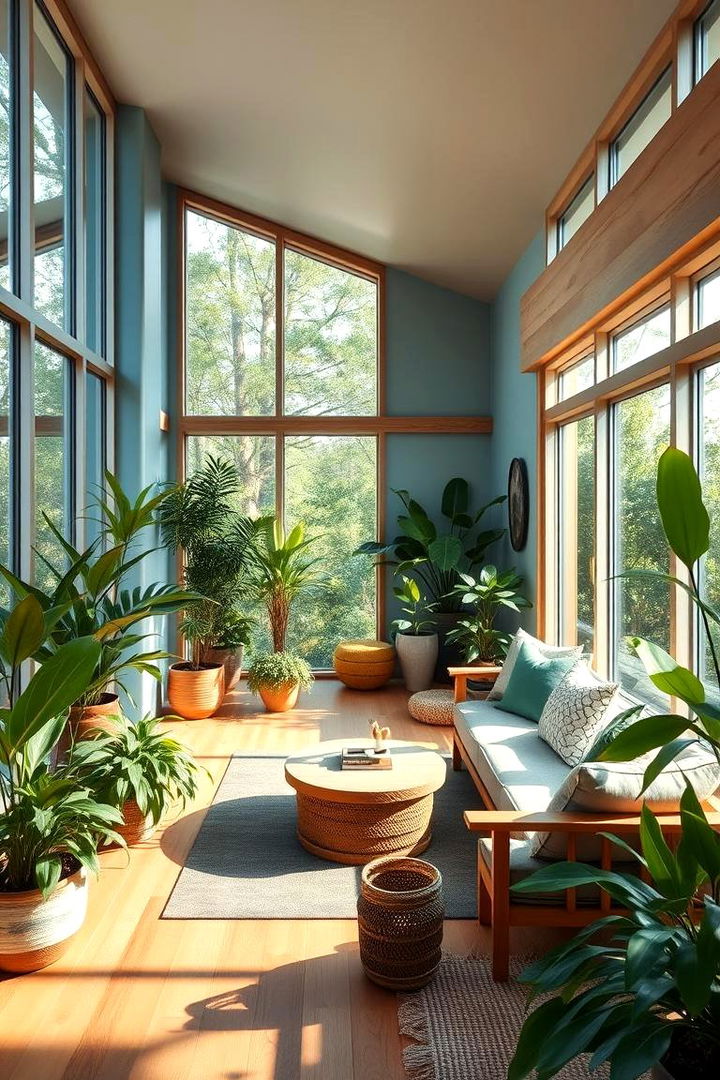 Refreshing Outdoor Inspired Retreat - 22 blue and green bedroom ideas