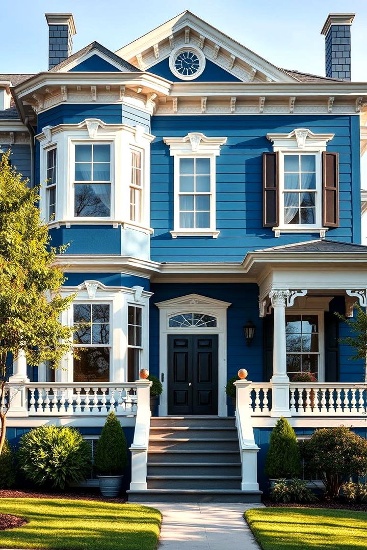 Regal Blue Radiance - 22 Blue Exterior House Colors