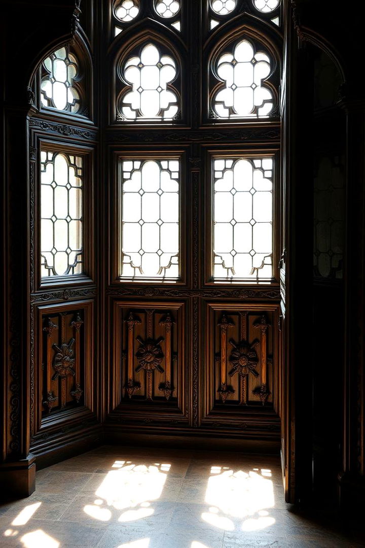 Regal Medieval Window Frames - 22 Medieval Home Decor Ideas