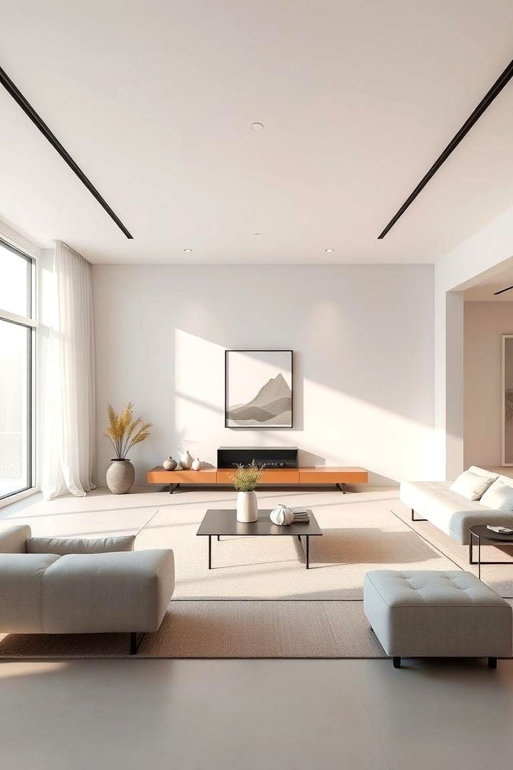 Regal Minimalism - 22 Royal Living Room Design Ideas