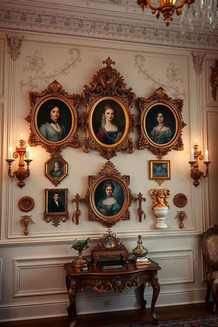 Regal Portraits and Artifacts - 22 Princess Room Ideas