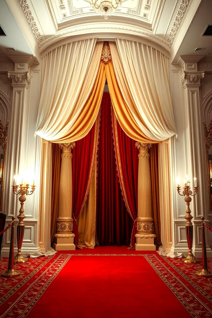 Regal Red Carpet - 22 Red Wedding Theme Ideas