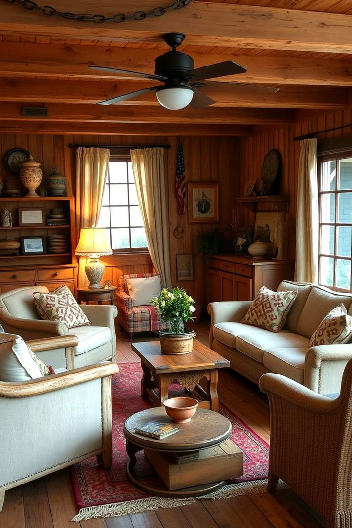 Relaxed Americana - 22 Ralph Lauren Living Room Ideas