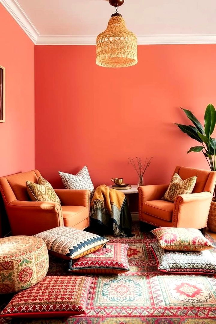 Relaxed Seating Nooks - 22 Bohemian Home Office Ideas