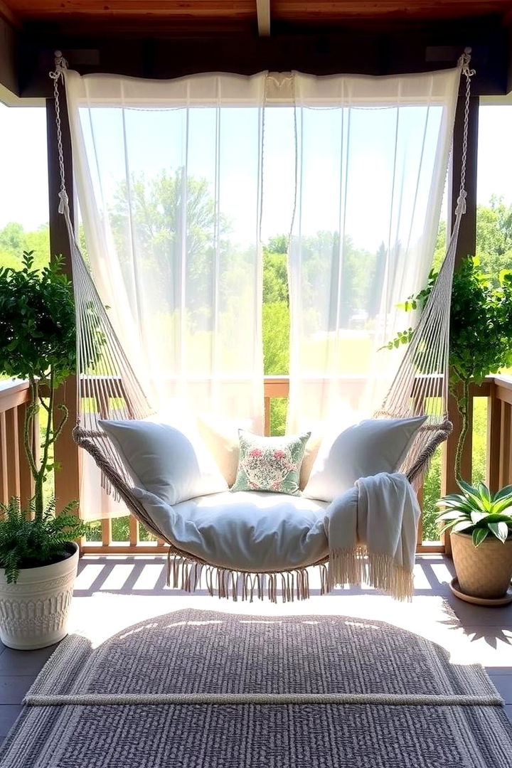 Relaxing Hammock Hideaway - 22 Back Porch Ideas