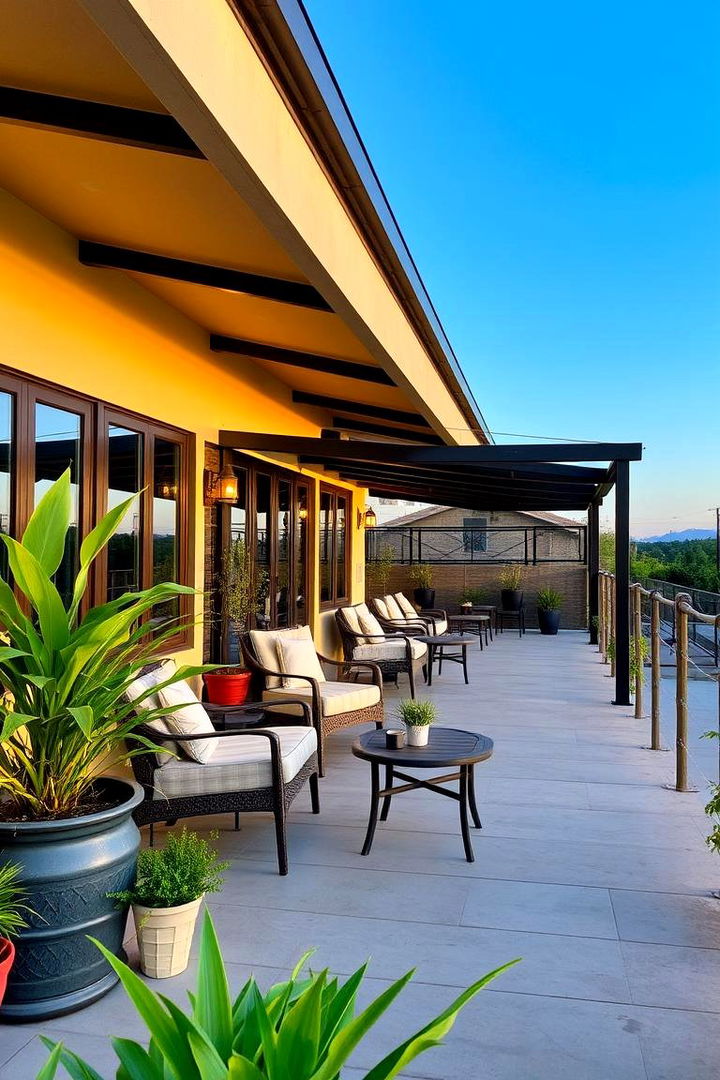 Relaxing Outdoor Patios - 22 Beach House Decor Ideas