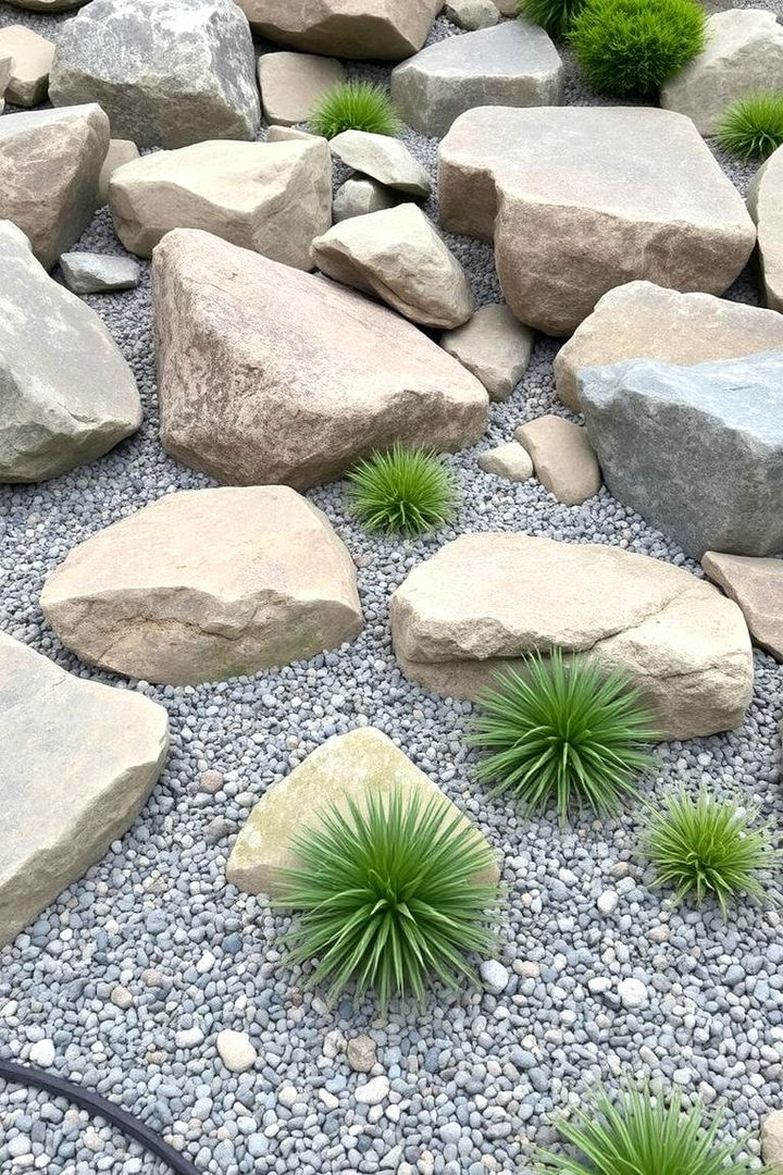 Relaxing Rock Gardens - 22 Front Yard Landscaping Ideas