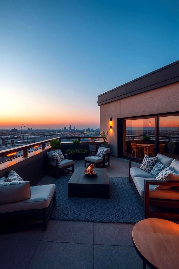 Relaxing Rooftop Dog Lounge - 22 Dog Balcony Ideas