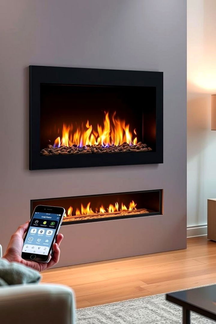 Remote Controlled Modern Designs - 22 Gas Fireplace Ideas