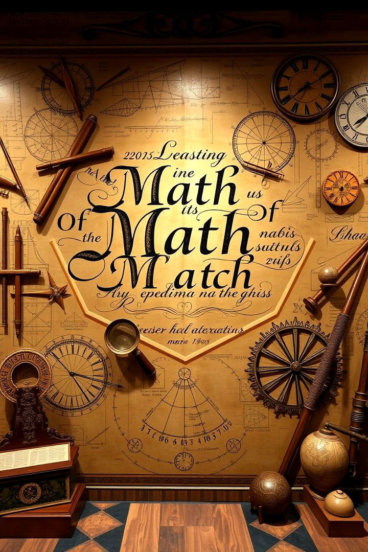 Renaissance Math Tribute - 22 Math Mural Ideas